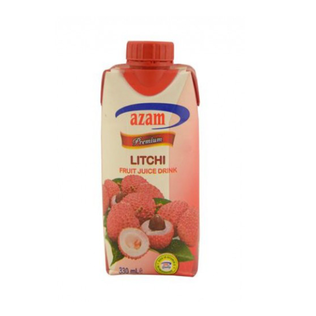 AZAM TETRA JUICE LITCHI 330ML